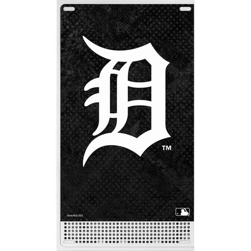 MLB Detroit Tigers Dark Wash Xbox Series S Console Skin
